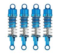 F Fityle Juego de amortiguadores RC Rellenos de Aceite, Accesorios para Bricolaje, repuestos, amortiguadores Delanteros y Traseros para Coches 1/12 MN168 MN78, Azul