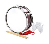 F Fityle Juego de caja con baquetas de 13 pulgadas, guantes y correa, instrumento de percusión para niños, adultos, principiantes, estudiantes y práctica.