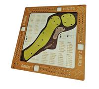 F Fityle Juego de mesa de golf, rompecabezas de madera, interactivo para, juguete educativo de desarrollo, juego de mesa para niños, camping, regalo