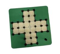 F Fityle Juego de Mesa de Solitario,Juego de Mesa de Estrategia,Juego Familiar Educativo de Rompecabezas de Estrategia de ajedrez,Clavija de Rompecabezas de