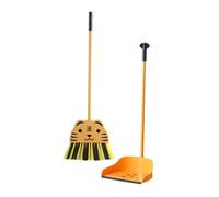 F Fityle Juego de Mini Escoba Y Recogedor ños: Kit de Limpieza Infantil, Aprendizaje Temprano, Uso Doméstico, Práctico, Herramientas de Limpieza, 2 Piezas