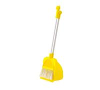 F Fityle Juego de Mini Escoba Y Recogedor para Niños; Juego de Escoba; Juego de Limpieza Infantil; Apto para Niños en Edad Preescolar Y Niños Pequeños (de 3 a, Amarillo