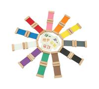 F Fityle Juguetes de Colores de Madera para cognición de Colores, Juego Interactivo Entre Padres e Hijos, Juguete Educativo temprano, Juguete Educativo