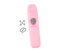 F Fityle Kazoo profesional con 5 membranas de repuesto, correa para el cuello, ideal para educación, regalo, ligero, tono ajustable, para fiestas y, Rosa