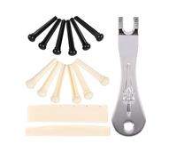 F Fityle Kit de guitarra de clavijas de cintas de guitar