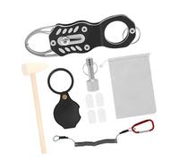 F Fityle Kit de Prueba de resonancia de Monedas, validación Mediante Prueba de resonancia, comparación de tamaños, Resistente, Piezas para de Monedas de Oro y