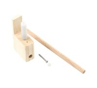 F Fityle Kit de Reparación de Clavijas de Puente de Guitarra, Accesorio para Instrumentos Musicales, Portátil, Caja de Resonancia de Guitarra Que Mejora, Estándar