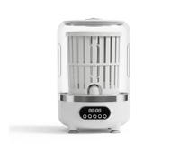 F Fityle Lavadora Portátil Mini Lavadora Centrífuga con Ventana Transparente y Estructura Simple Lavado y Centrifugado 3L Adecuada para Hogares Segundas, White, 909 Chinese