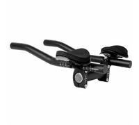 F Fityle Manillar Aerodinámico Dividido Aleación Aluminio Extraíble Manillar Aerodinámico Ajustable con Almohadillas Espuma Acolchado para Triatletas