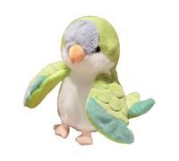F Fityle Marionetas de Mano de Loro, Peluche de Loro, Juguete de pájaro Suave para enseñar Juegos de rol, narración de Cuentos, Verde