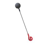 F Fityle Mazos de gong fricción, gongs grandes palos, mazos resonantes, produce sonidos herramienta de sonido accesorio sonidos gongs, Rojo