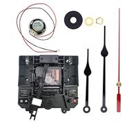 F Fityle Mecanismo de Movimiento de Reloj, con Accesorios de manecillas Música de Eje para Reparar Reloj, H