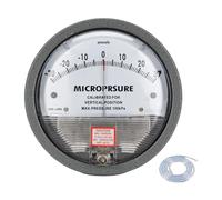 F Fityle Micro Manómetro Diferencial Dispositivo Medidor de Presión Aire Herramienta Compacta Compuesta de PP Y Metal Adecuado para Pruebas Técnicas Laboratori, 30pa
