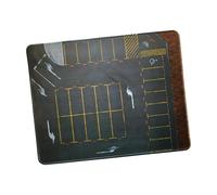 F Fityle Mini Alfombrilla Antideslizante para estacionamiento de Coche, Alfombrilla de ratón para estacionamiento a Escala 1/64, para colección de decoración