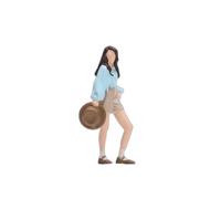 F Fityle Miniatura Figurilla Realista de Maqueta Detallada Escala Manual Pintada Adecuada para Hobby Decoración de Ambientes Proyecto Creativo