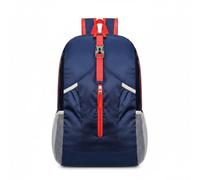 F Fityle Mochila Plegable Mochila de Viaje Mochila Mochila Impermeable Mochila Compacta con Tejido Oxford y Poliéster Bolsillos y Correas Ergonómicas Adecuada, Azul, Azul Oscuro