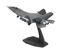 F Fityle Modelo de avión J35 a Escala 1:100, Juguete de Recuerdo, decoración de Escritorio con Base de exhibición, Modelo para el hogar, Estante, TV, Armada