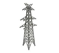 F Fityle Modelo de de transmisión eléctrica a Escala 1/100, Adorno Resistente para Mesa de, decoración de escenarios, 20 CentÍmetros
