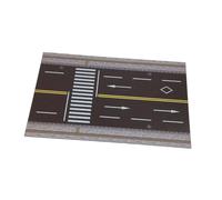 F Fityle Modelo de Escena de Carretera a Escala 1/64, minigaraje para Autos, diseño, Almohadilla de Fondo, Diorama de Garaje subterráneo, exhibición, con Paso de Cebra