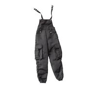 F Fityle Mono para Figuras a Escala 1/6, Ropa en Miniatura, Accesorios para muñecas, Figuras Femeninas Moda Suelta, Pantalones para Disfraces, Negro