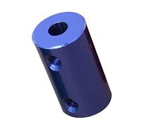 F Fityle Motor Acoplamiento Flexible de Eje Acoplador de Aleación de Aluminio Conector de Motor Acoplamiento Rígido Diseñado para Alto y Sensibilidad, 5-5mm