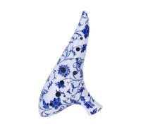 F Fityle Ocarina de 12 agujeros, resina profesional, práctica, accesorio de moda, instrumento artesanal, ocarina C, regalo para principiantes y adultos, Azul