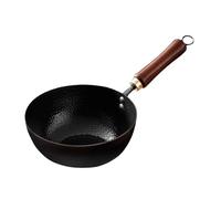 F Fityle Olla de Hierro Fundido para Leche, Cacerola pequeña, Antiadherente, Multiusos, para Sopa, Desayuno Infantil, para Restaurante, Viajes, 20 CentÍmetros