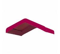 F Fityle Outdoor Market Canopy Toldo Cubierta Techo Lona con Diseño de Doble Cobertura Impermeable Que Mejora el Confort Bajo Clima Cambiante Adecuado para, Rojo Vino, 2 3m