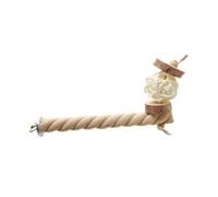 F Fityle pájaro Pet PE Bird Toys Wood Chewing Stick Parrot Trepada Rama de pie Rama de Loro para Pinzas conureos conureos
