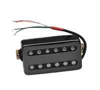 F Fityle Partes de guitarra de doble bobina Piezas eléctricas de reemplazo de de reemplazo de la recogida para guitarras eléctricas de seis cuerdas, Negro
