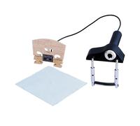 F Fityle Pastilla piezoeléctrica portátil para violín CV-13, puente para violín, pastilla de contacto de sonido consistente para guitarra acústica y ukelele.