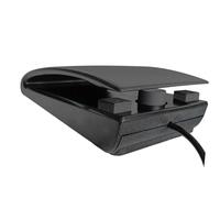 F Fityle Pedal de sostenido para instrumentos musicales, accesorios silenciosos, Pedal Universal para Pianos, tambor, teclado electrónico, rendimiento, interfaz de 3.5 mm