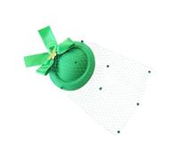 F Fityle Pequeño Sombrero para Fiesta Irlandesa, Pinzas para el Pelo, Decoración de Arco