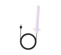 F Fityle Percha calefactora para pájaros, Soporte para Loros, Juguetes de Ejercicio, Accesorio para jaulas de pájaros, Barra de Soporte para pájaros, Violeta