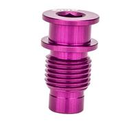 F Fityle Perno de Eje de Cambio Trasero de Bicicleta, Perno Fijo para Eje de Bicicleta, para Adultos, Hombres y Mujeres, Tornillo Fijo para Bicicletas de, PÚrpura