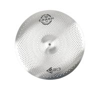 F Fityle Platillos de bajo volumen, platillos silenciosos, accesorios para batería, práctica de baterista, platillos de práctica ligeros y resistentes, 20inch