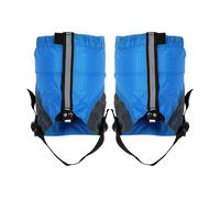 F Fityle Polainas para piernas, cubrezapatos con Gancho para Cordones, Mangas cómodas, protección para Actividades al Aire Libre, Senderismo para Hombres y, Azul