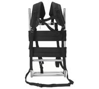 F Fityle Portador de Marco de Aluminio Mochila Bastidor para Equipo Base Inferior Curva de Correas Soporta 20 a 25 Kg Capacidad 60 L Adecuado para Senderismo Expediciones Transporte de Bultos, L