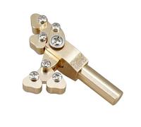 F Fityle Prensa de para guitarra, herramienta de luthier de 4,6 x 6,2 cm, compacta y versátil para diapasones de diferentes radios y curvaturas