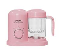 F Fityle Procesador de, Multifuncional, vaporizador Desmontable, batidora de purés, Rosa