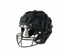 F Fityle Protector de Casco Deportivo Protector Suave para Casco de Fútbol Americano Cubierta de Silicona Absorbente Material EVA Adecuado para Sesiones Deportivas Práctica Profesional , Negro