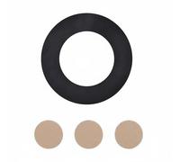 F Fityle Protector de Suelo de Goma Tapete para Silla con Base Circular Alfombrilla Antideslizante Material EVA con Sujeción Adecuada para Sillones Reclinables, 69,8CM