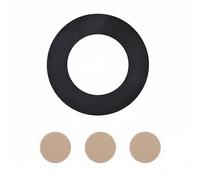 F Fityle Protector de Suelo de Goma Tapete para Silla con Base Circular Alfombrilla Antideslizante Material EVA con Sujeción Adecuada para Sillones Reclinables, 76,7CM
