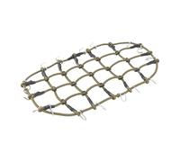 F Fityle Red de Equipaje Decorativa para Coche RC de Alta simulación con Gancho de Metal, Malla elástica para Modelos de Hobby 1/12 y 1/8, Coche de Escalada, Verde