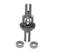 F Fityle Reemplazo de diferencial de Coche RC 1:28, modificación Robusta, aleación de Aluminio, Piezas de Repuesto para Wltoys K989 284161 284131 Crawler, Gris