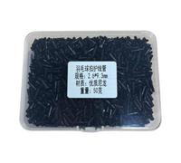 F Fityle Reemplazo Ojales bádminton, Nailon Profesional para Jugadores y técnicos, para Mantenimiento Raquetas, Protector Cuerdas bádminton, 2.6 X 9.3 Mm