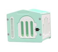 F Fityle Refugio Exterior para gatos, hábitats Interiores de la casa para gatos, casa aislada para gatos Salvajes, casa para Gatitos al Aire Libre para, Verde