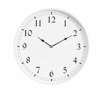 F Fityle Reloj Pared Analógico Clásico | Melodías Seleccionables, Números Arábigos amplios, Reloj con Carillón, para Salón,