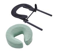 F Fityle Reposacabezas de masaje para colchón, reutilizable, multifunción, para recuperación de cirugía ocular, cómodo para siesta en camilla de, Verde