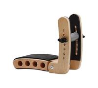 F Fityle Reposapiés para guitarra eléctrica, ajustable y versátil, soporte para piernas para practicar y actuar en